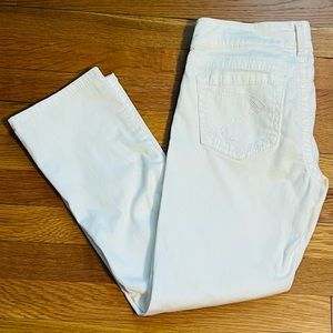Silver Jeans Suki Capri, Size W27, White